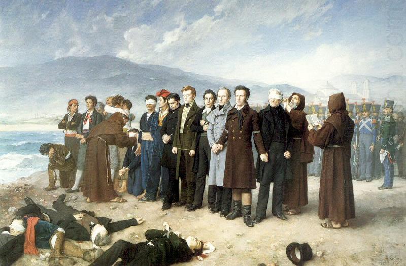 The Execution of Torrijos and his Companions, Perez, Antonio Gisbert